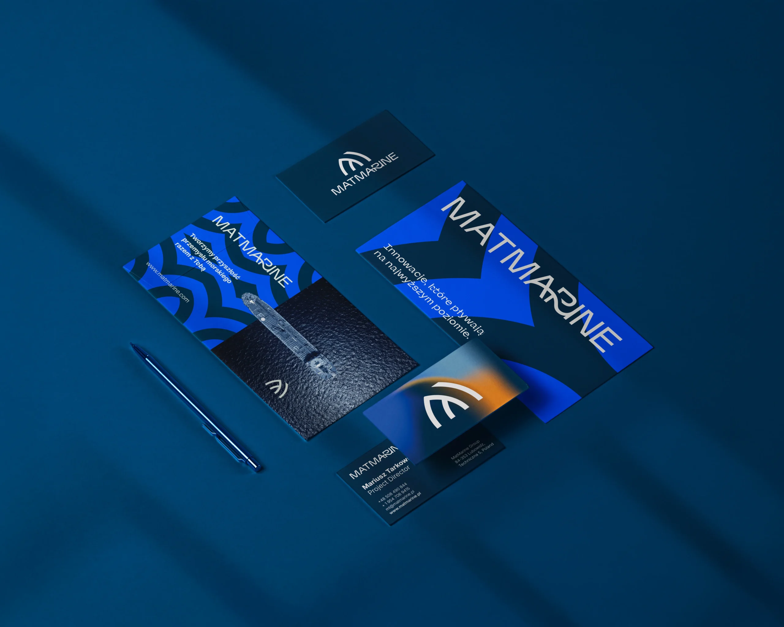 Matmarine4x5 – Identyfikacja wizualna